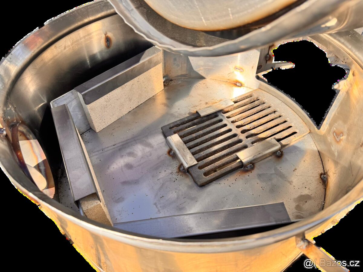 Pařák CELONEREZOVÝ 100 litrů - 4