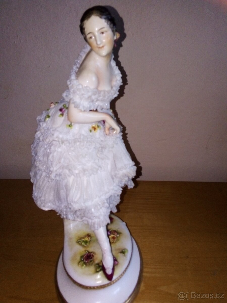 Porcelánová soška Tanečnice - 4