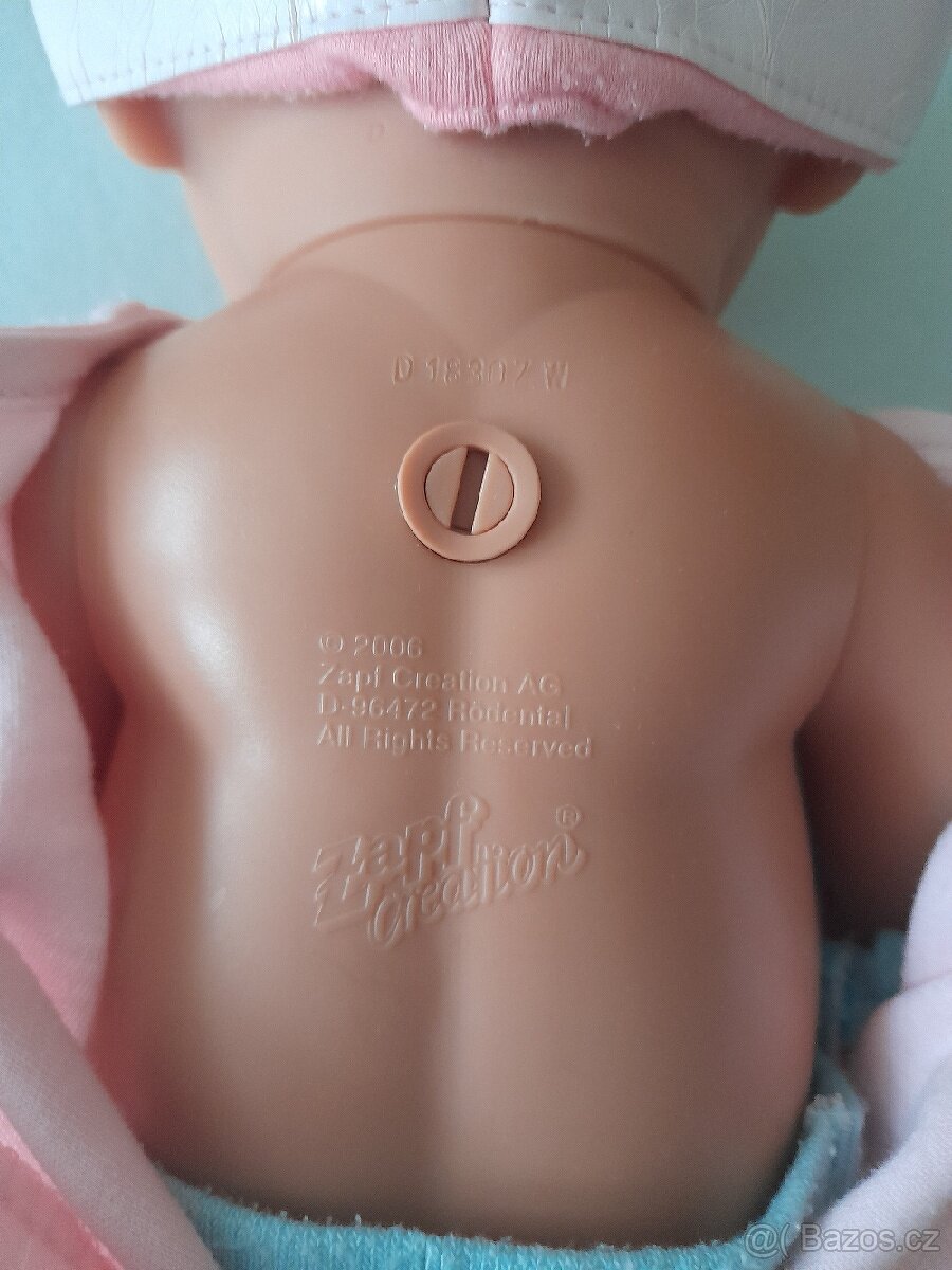 Retro panenky. Panenka Zapf Creation. Kočárek. - 4