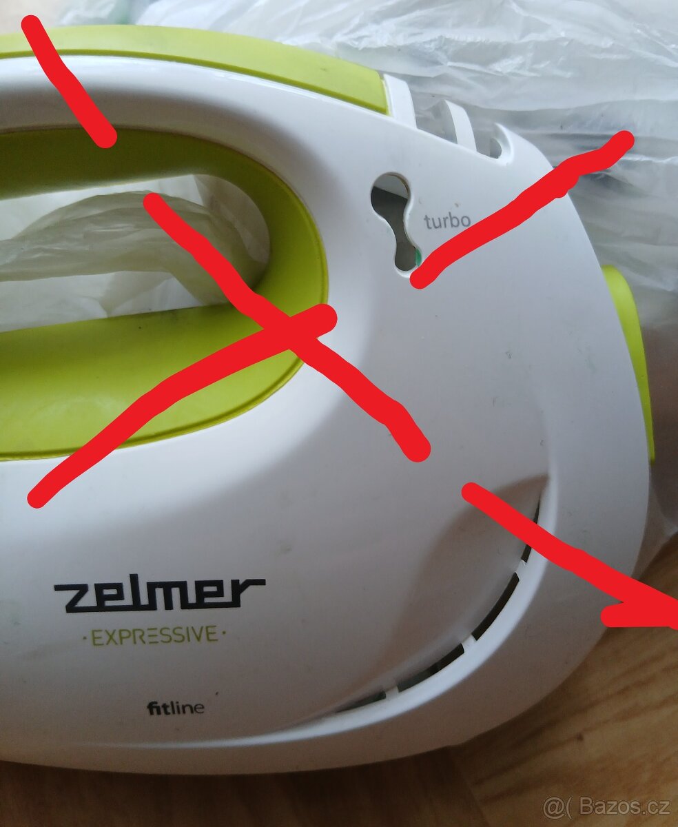 Zelmer, šlehač, metly,míchadla,hnětací háky, mixer - 4