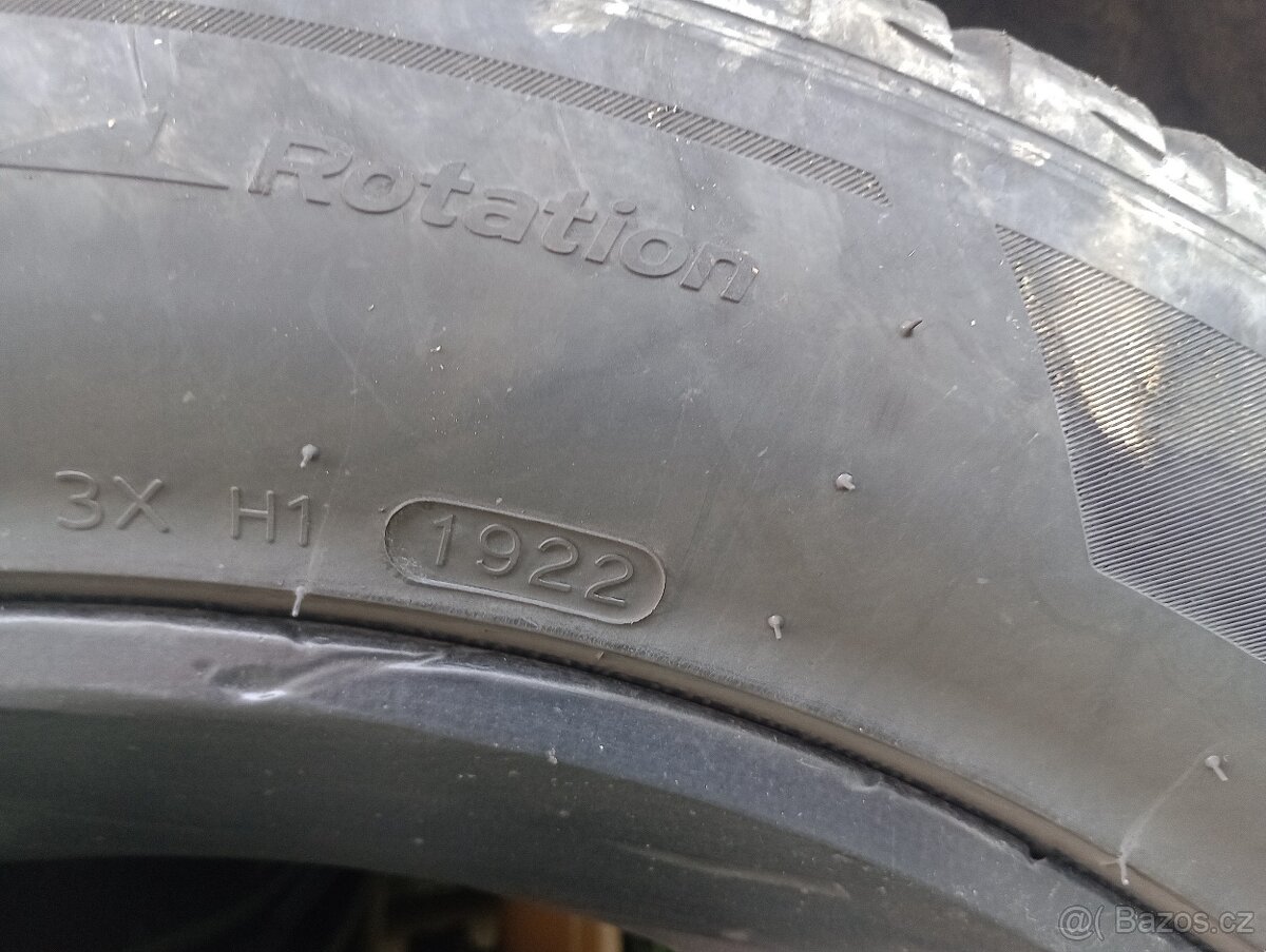 Použité zimní pneu HANKOOK 265/50 R 20 WINTER ICEPT E - 4
