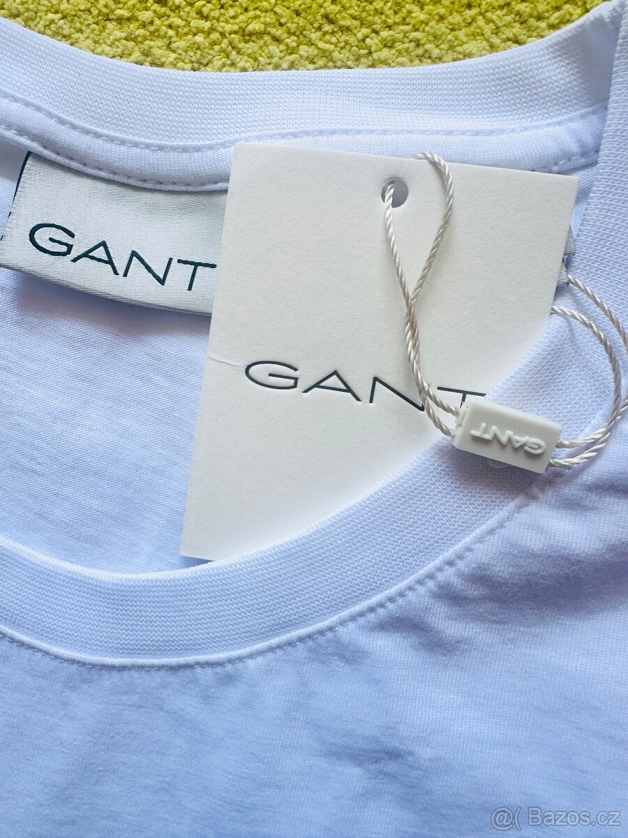 Gant white basic t-shirt - 4
