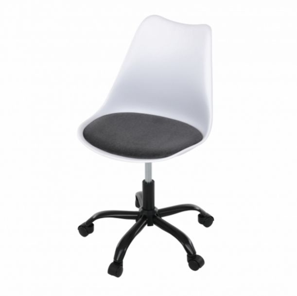 Plastová židle do kanceláře X705, výškově nastavitelná - 4