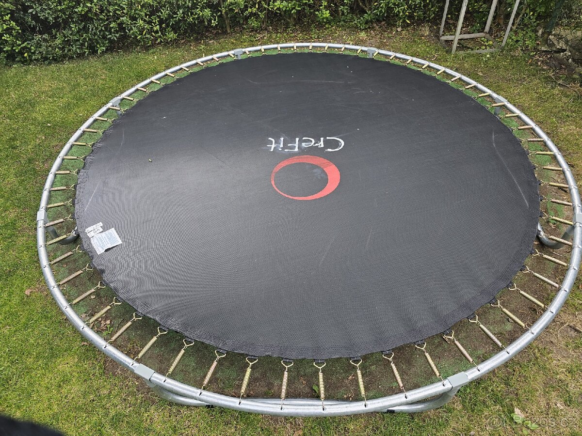 PRAKTICKY NOVÁ TRAMPOLÍNA 3,5M - 4