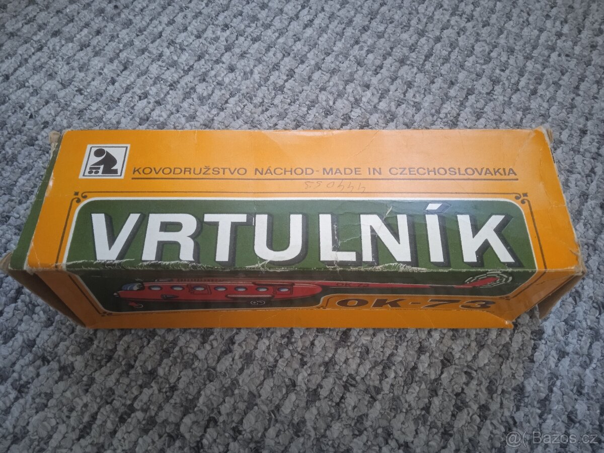 RETRO HRAČKA VRTULNÍK OK-73 - 4