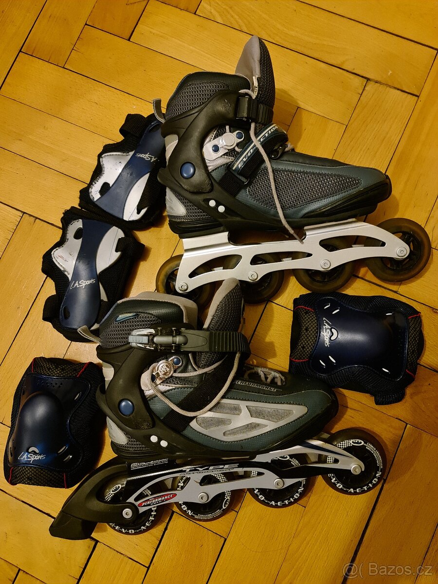 Zánovní kolečkové brusle Evo-active - 4