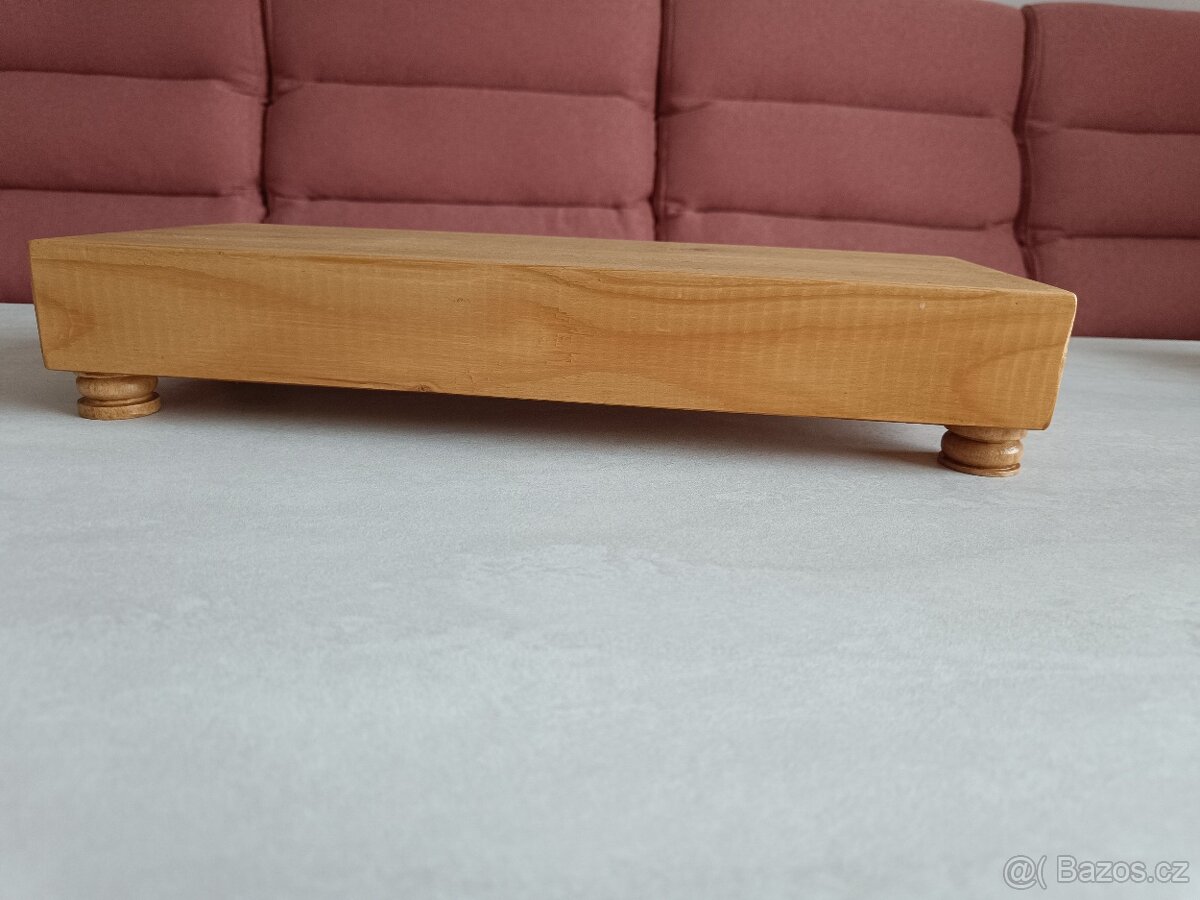 Stojan na misky - dřevo - 4