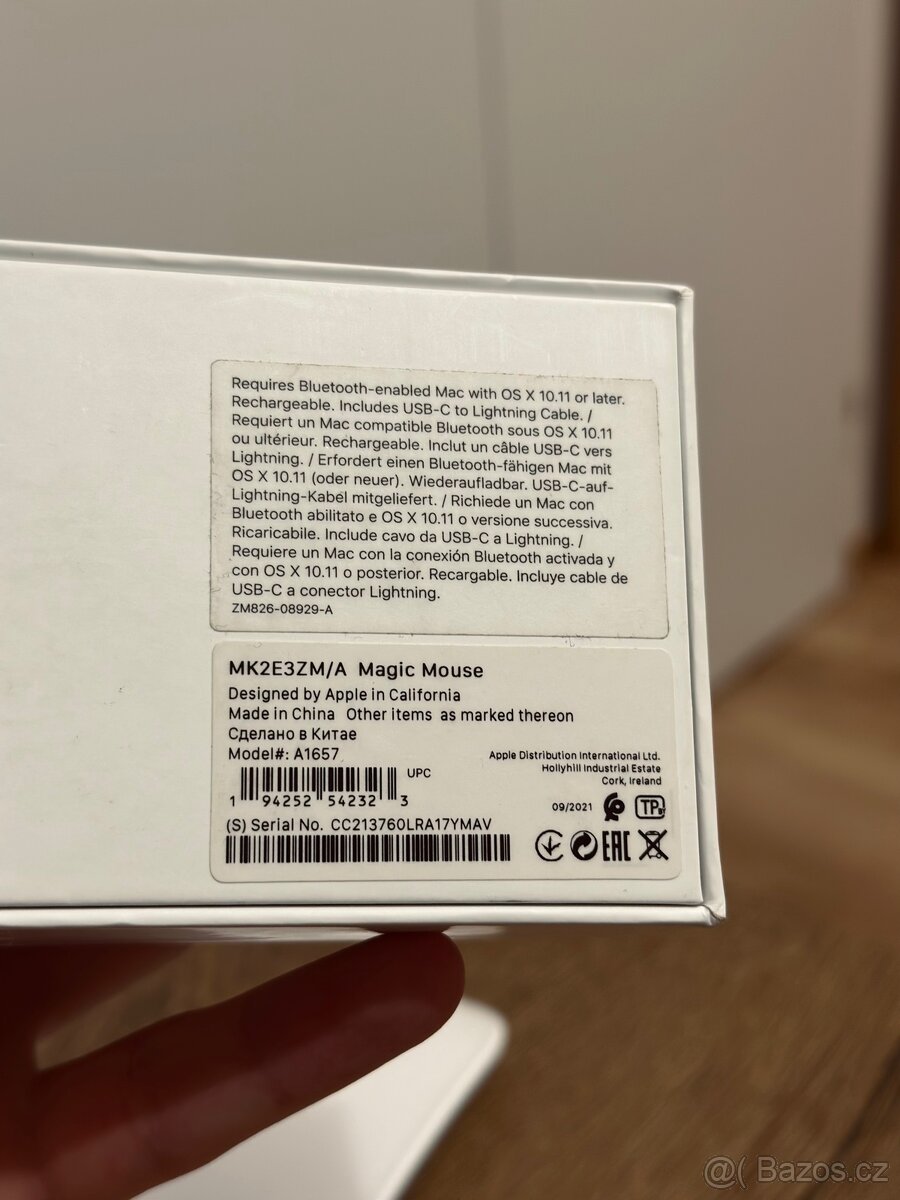 Apple Magic Mouse 2 (A1657) – originál, s krabičkou - 4