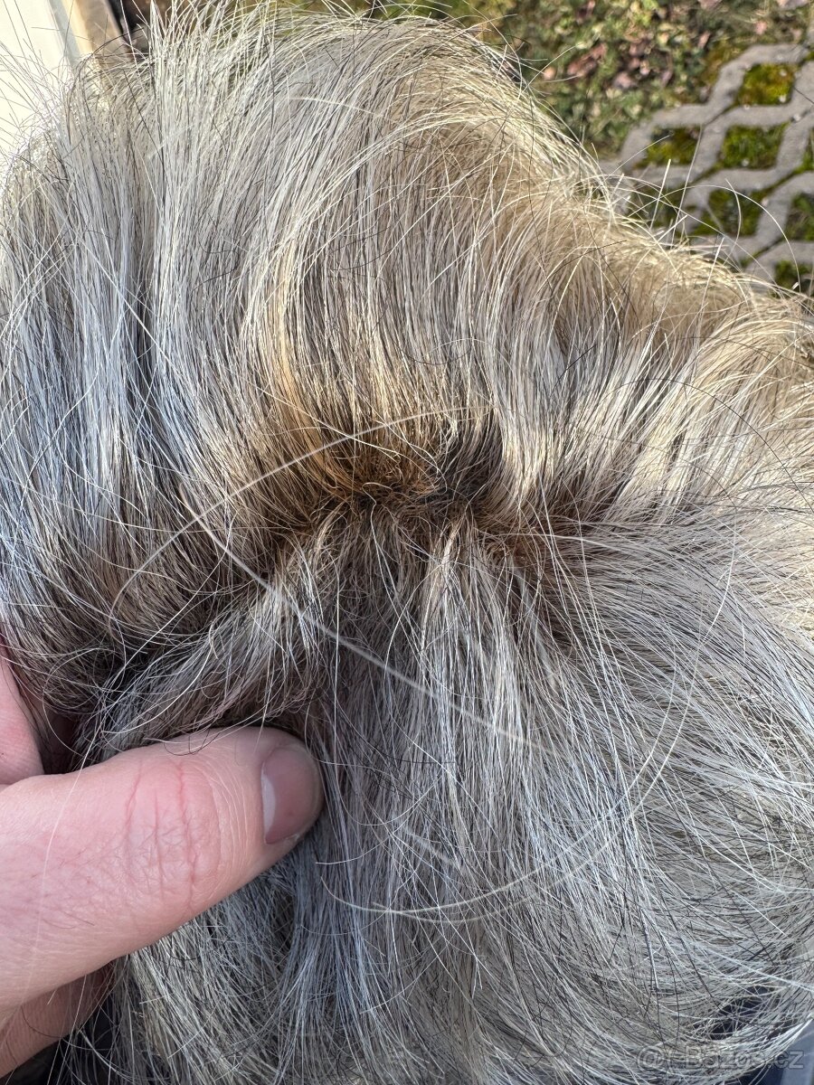 Pánské toupee – 100 % přírodní vlas - 4