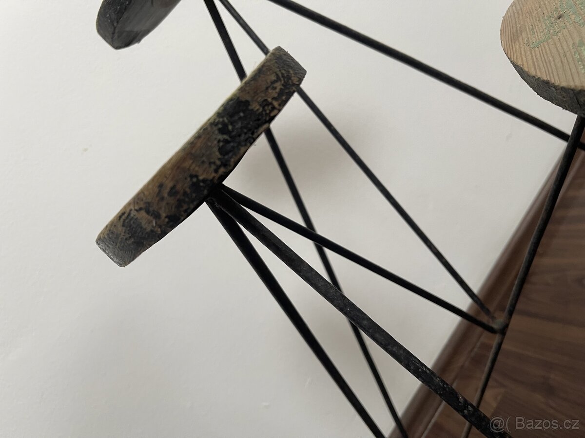 Stojan na květiny Vintage retro - 4