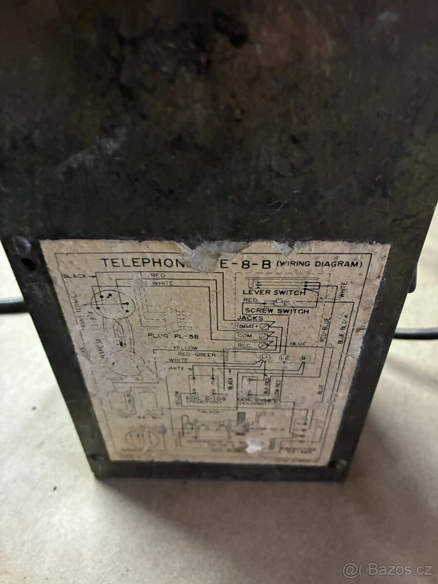 Polní telefon US ARMY EE-8_B - 4