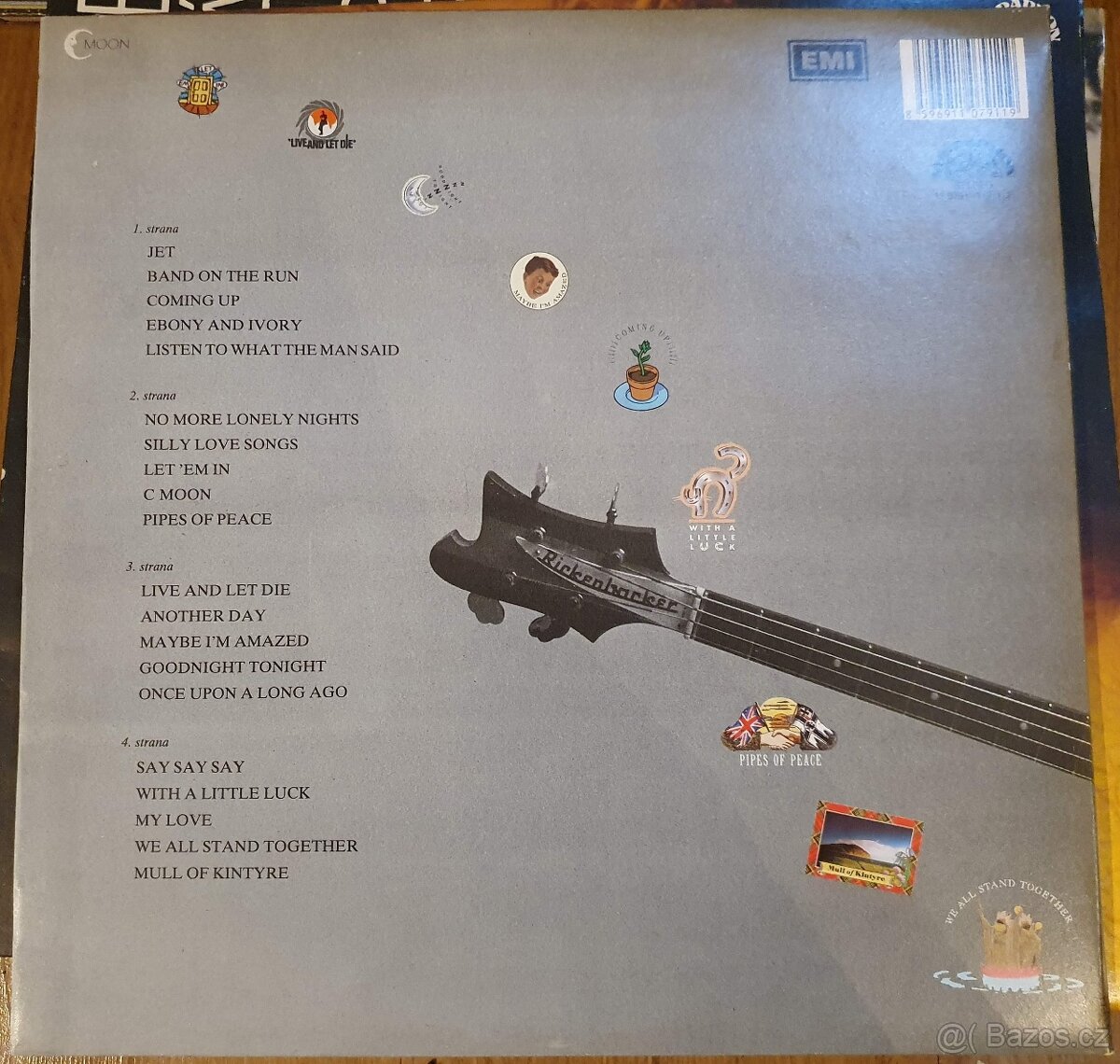 3 x vinyl The Beatles - 4