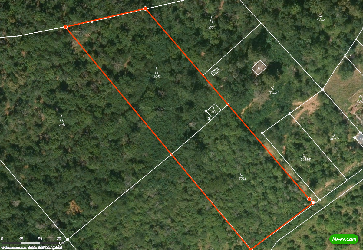 Prodej tří pozemku 8 225m2, Vráž u Berouna - 4