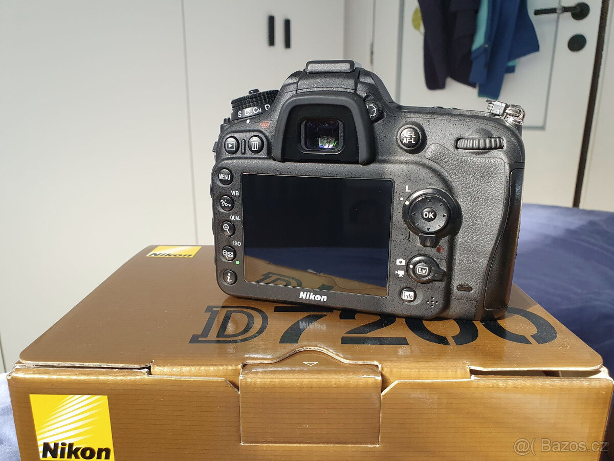 Fotoaparát Nikon D7200 + 2 objektivy - 4