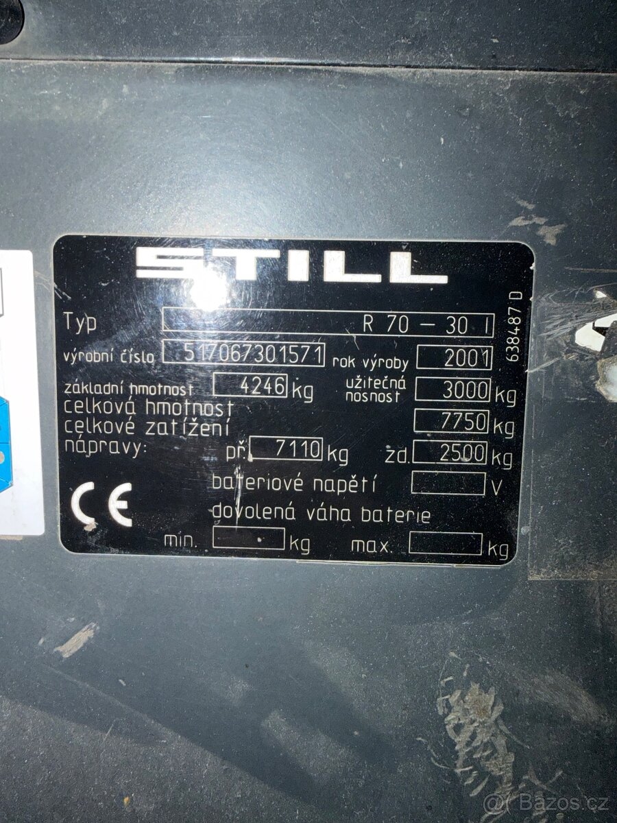 Prodám VZV STILL - 4