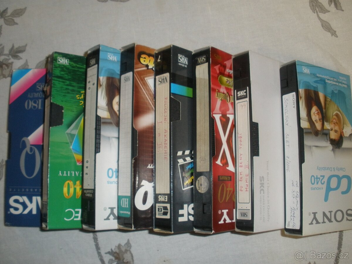 VHS videokazety (8 ks) - 4