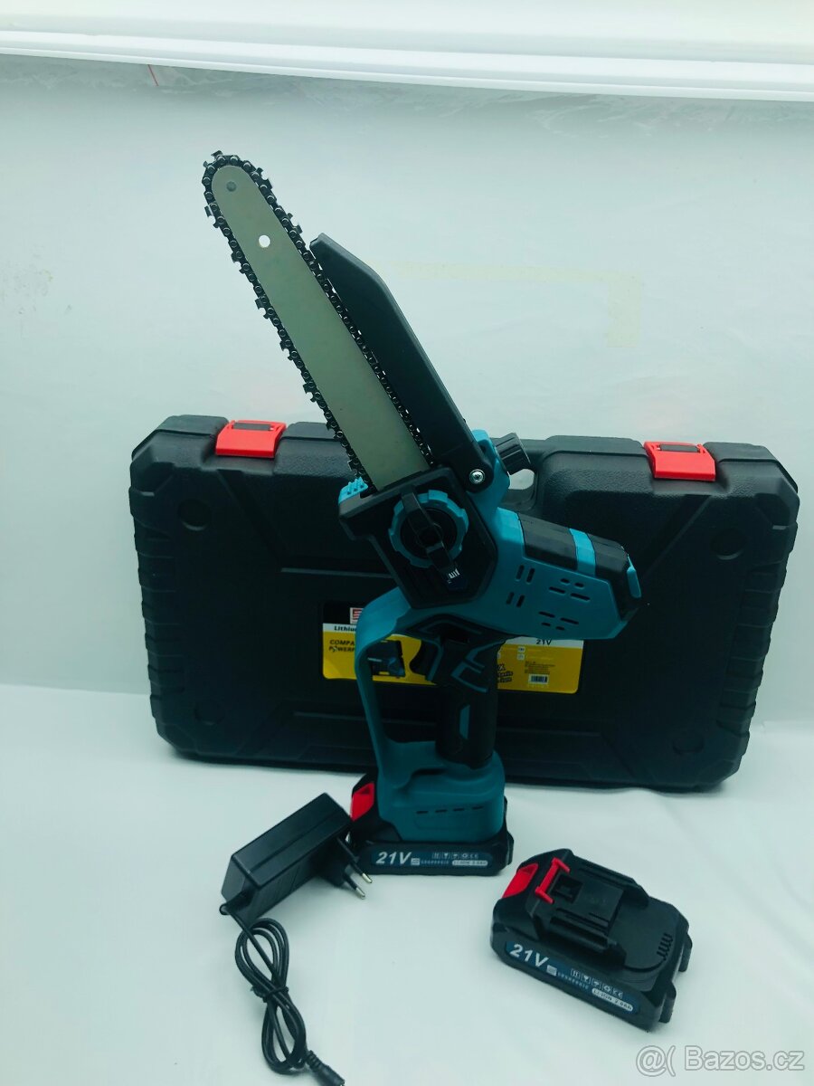 Aku pila 8” s aut. mazáním + 2xbaterie - 4