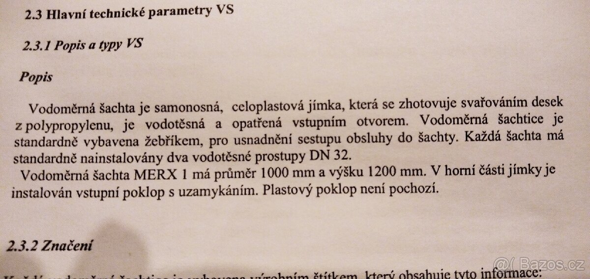 Vodoměrná šachta - 4