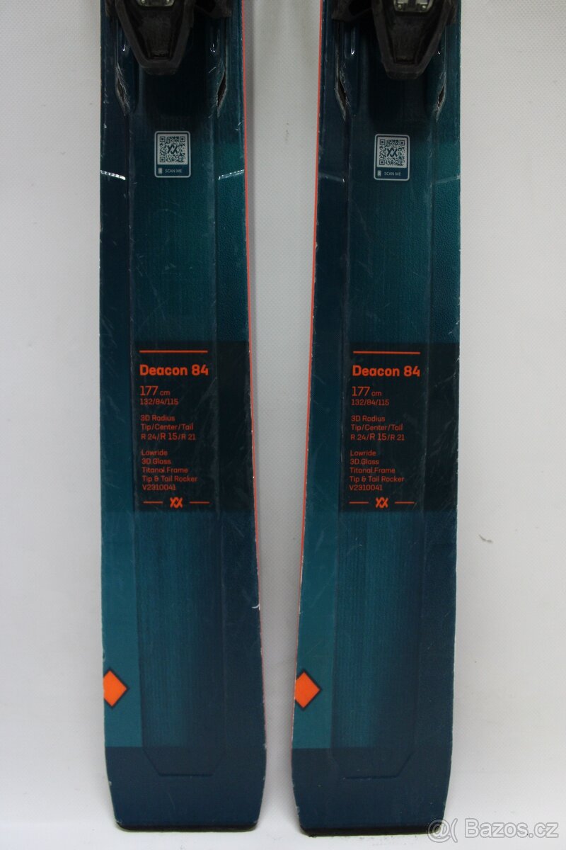 Použité lyže Völkl Decon 84 177 cm - 4