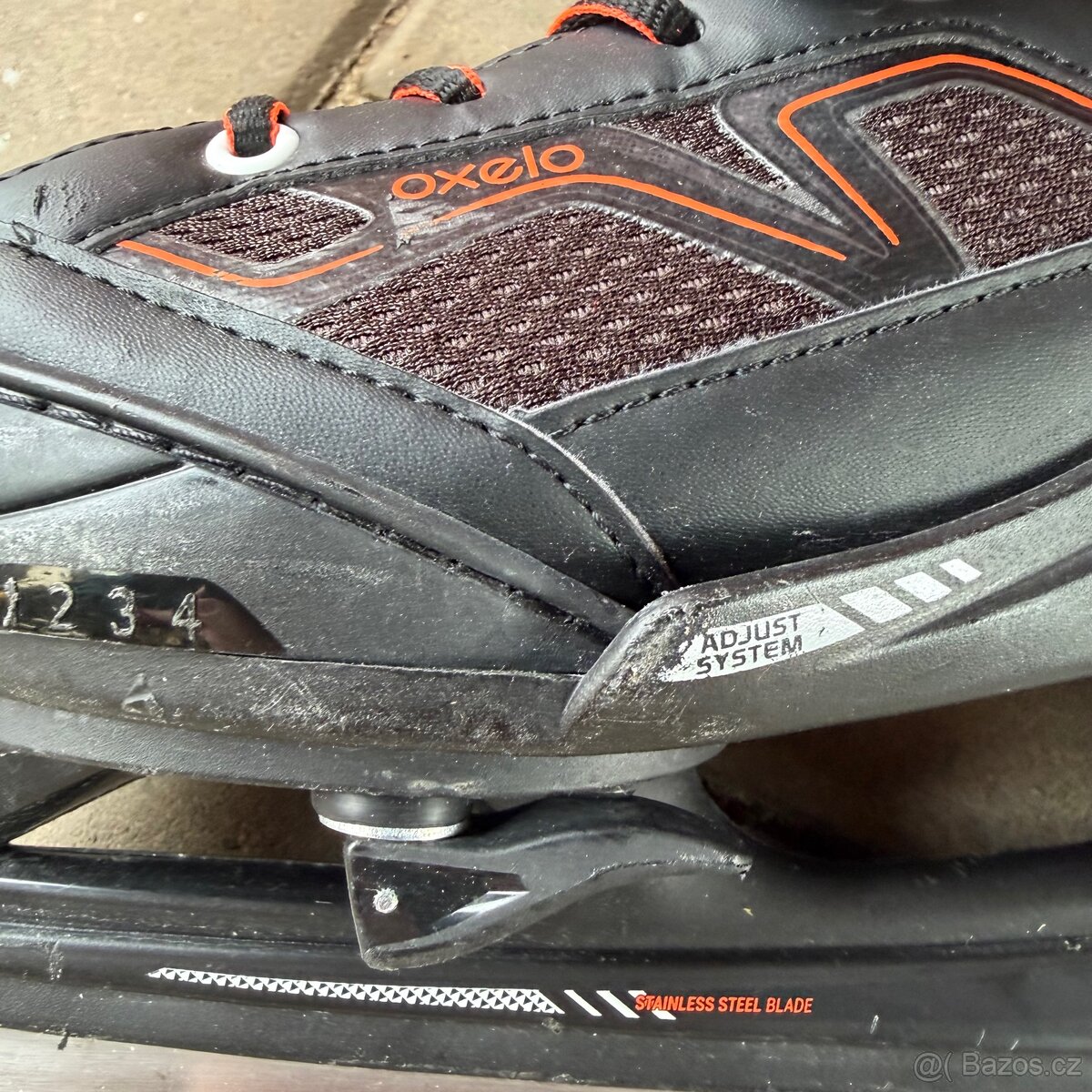 Chlapecké lední brusle nastavitelné, vel. 35-38 - 4