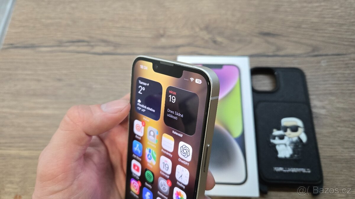 Apple iPhone 14 128gb Starlight, hezký stav - 4