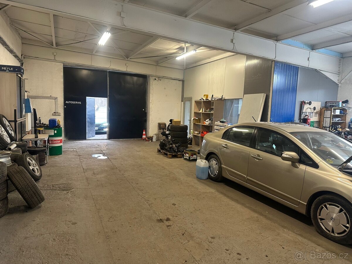 Přenechám pronájem autoservisu 600m2 - 4