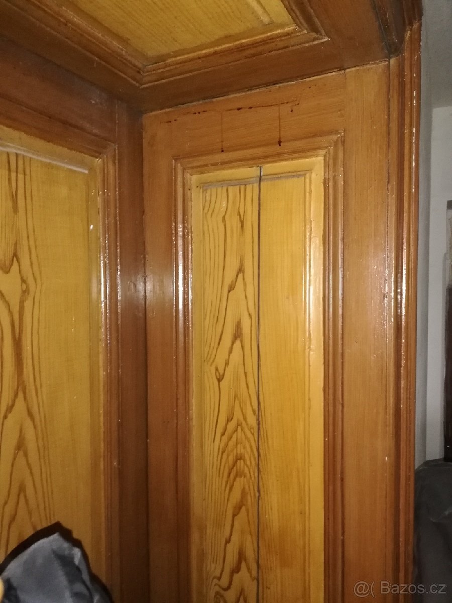 . Prodám starožitné dvojkřídlé dveře. - 4