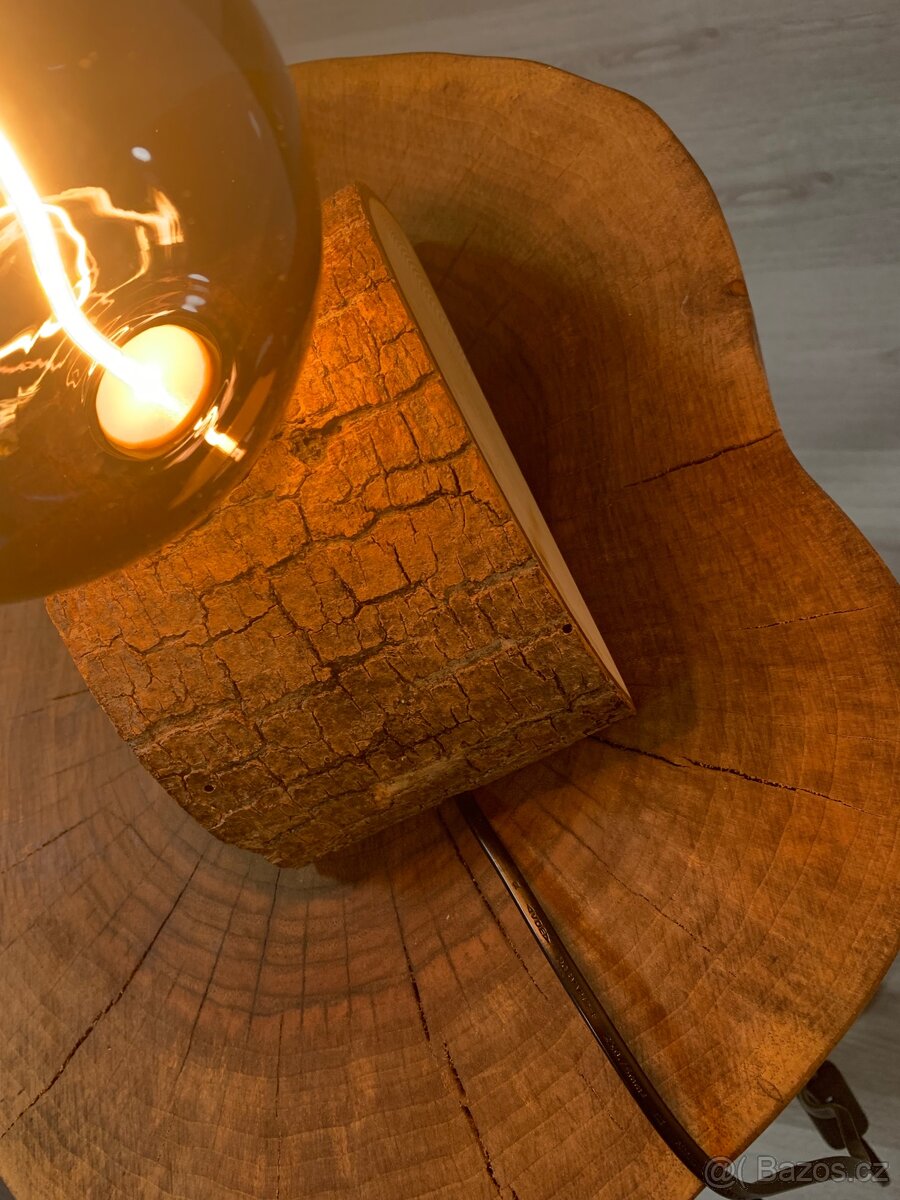 Dřevěná lampička - 4