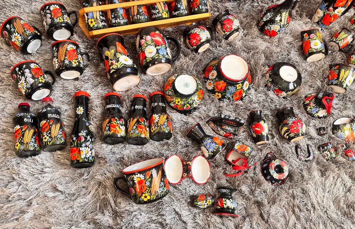 Chodská keramika černá - 4