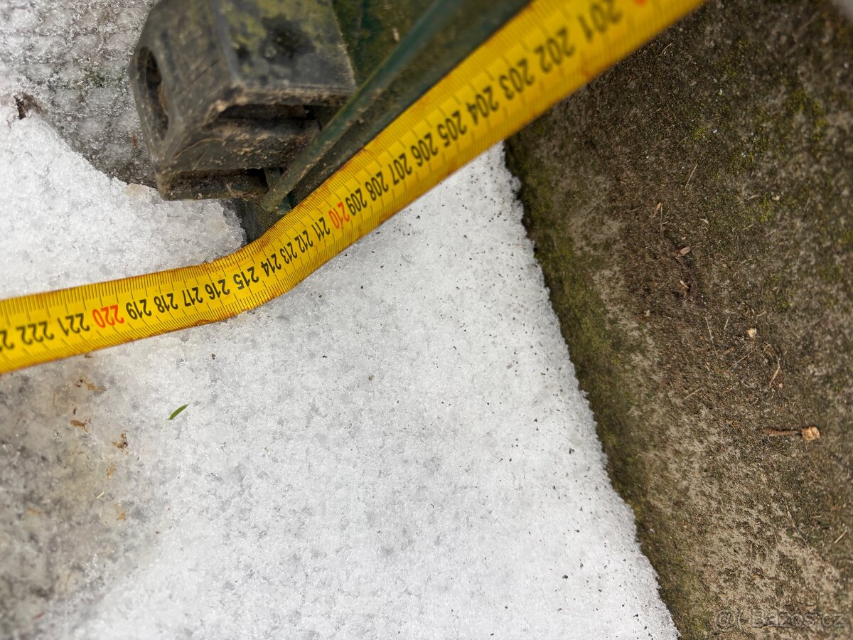 Zahradní kovová branka 3D - 4