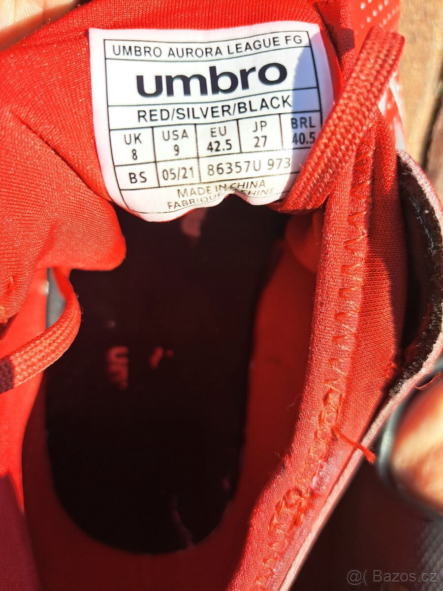 Pánské kopačky Umbro AURORA (42,5) - 4