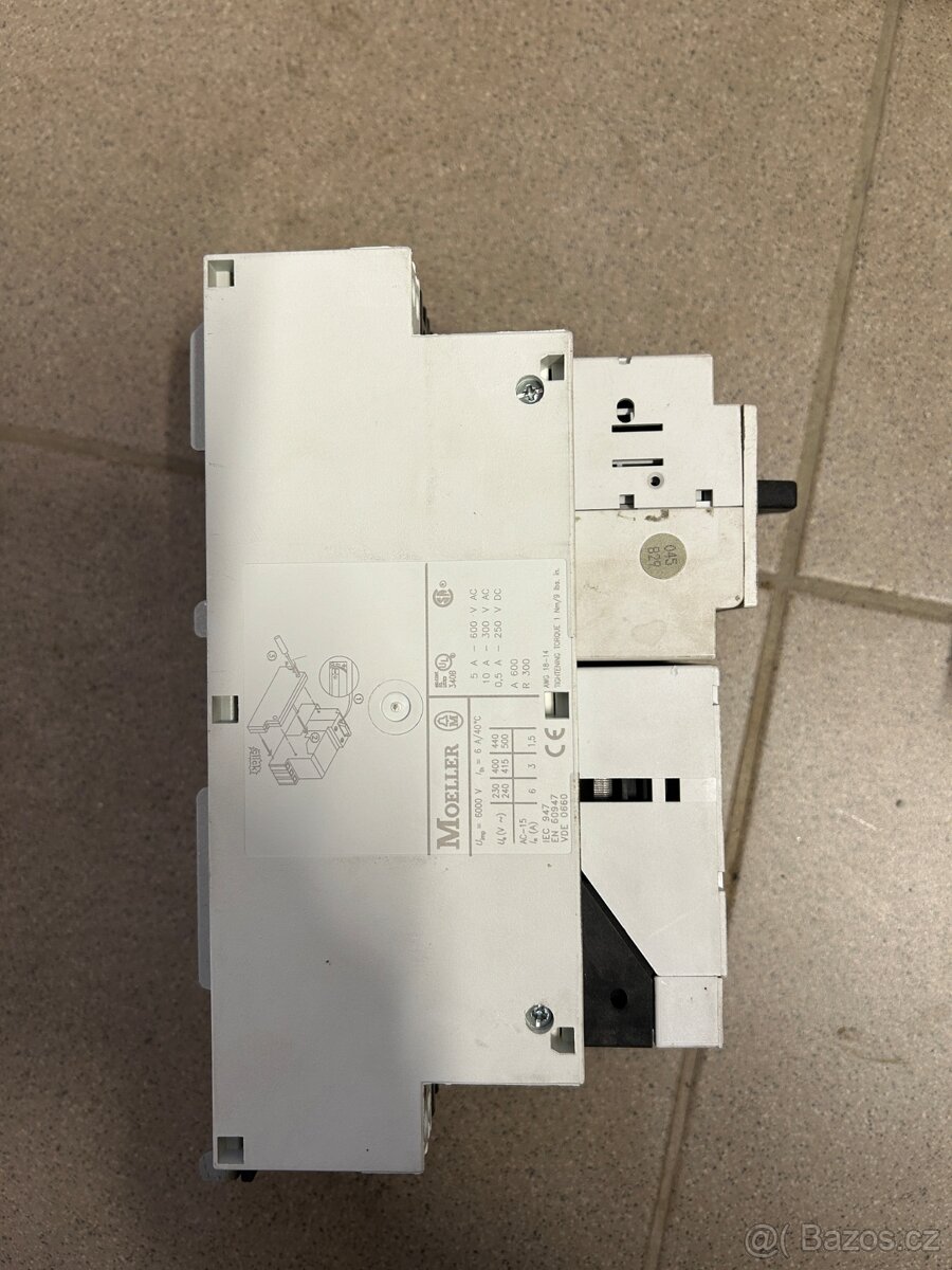 Motorový spouštěč/ochranný jistič - 4