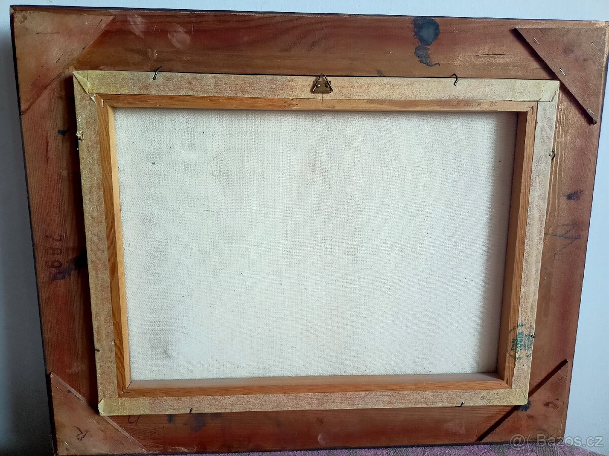 Obraz Antik dřevěný rám - 4