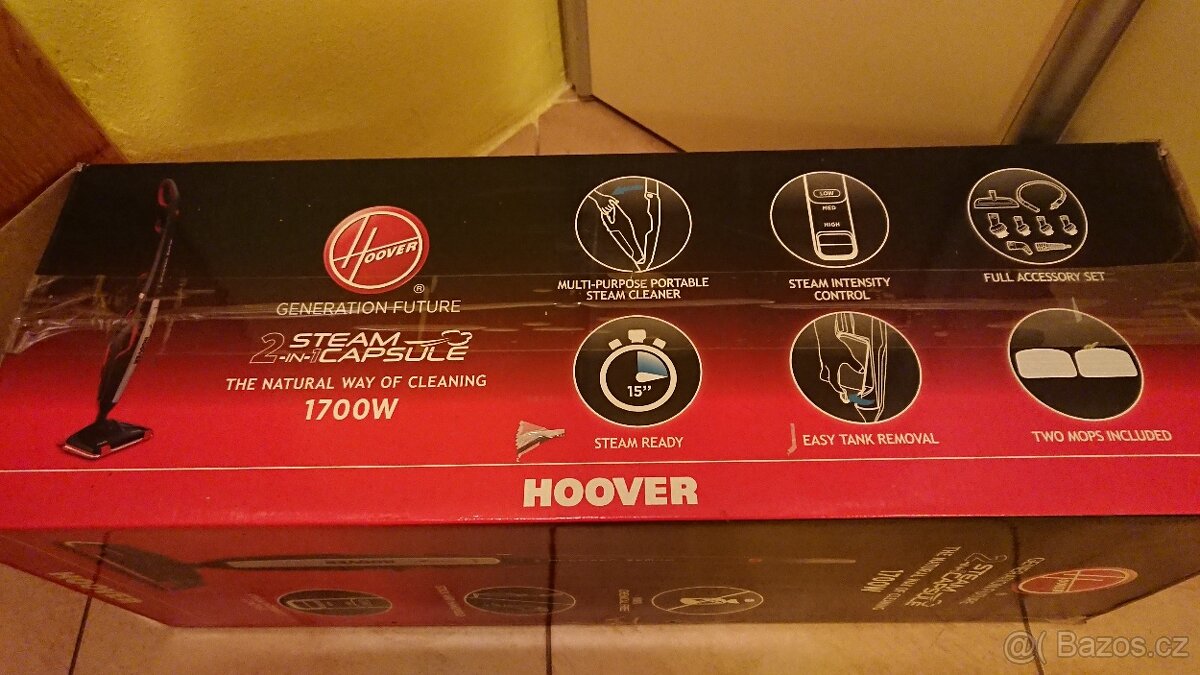 Parní čistič Hoover Steam Capsule - 4