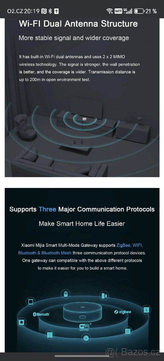 Xiaomi Gateway 3 Zigbee brana - 4