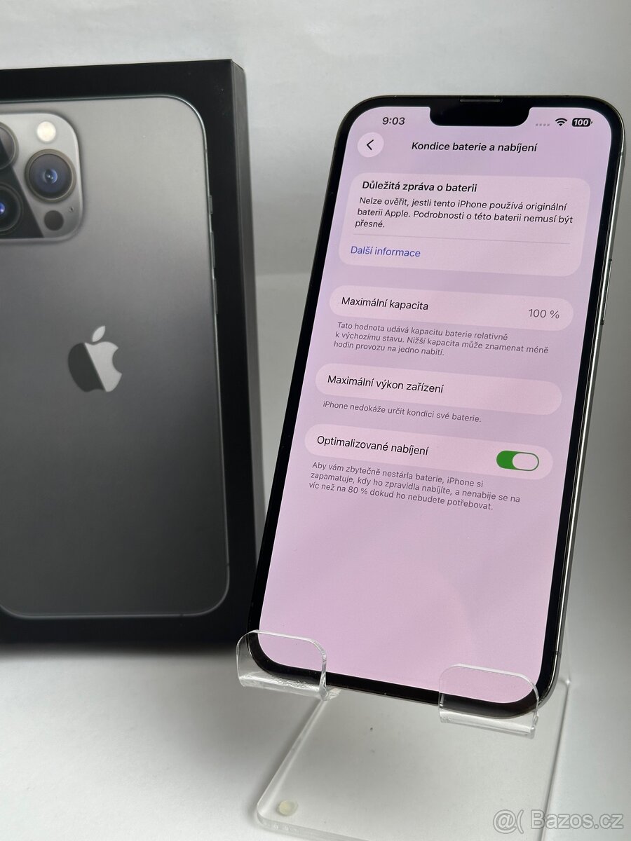 iPhone 13 Pro Max 256 Gb 100%🔋 - 4