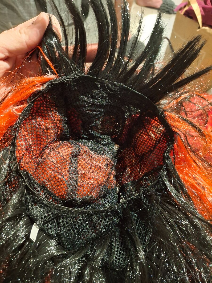 Maska na karneval kočka,Čertice, roztleskávačka - 4