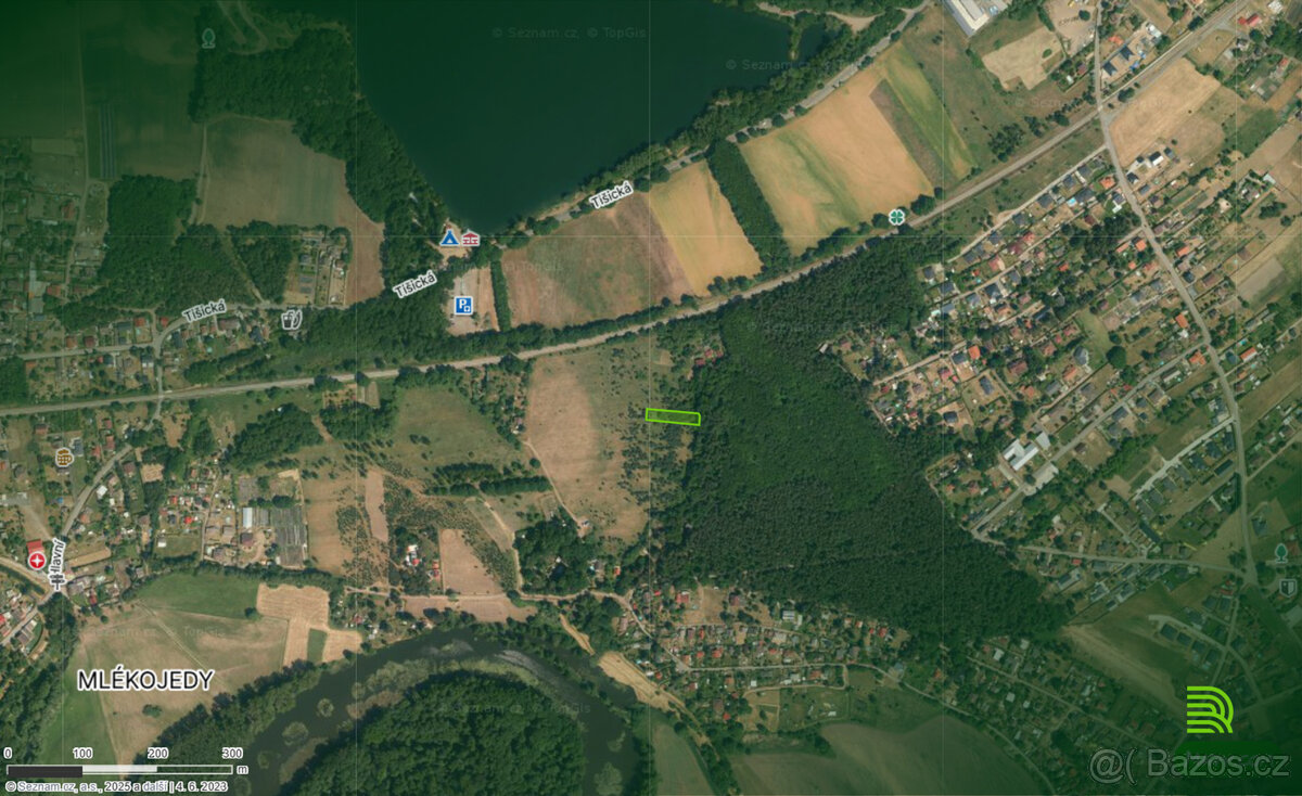 Prodej pozemků KÚ Mlékojedy u Neratovic p.č. 595/21 a 596/5 - 4