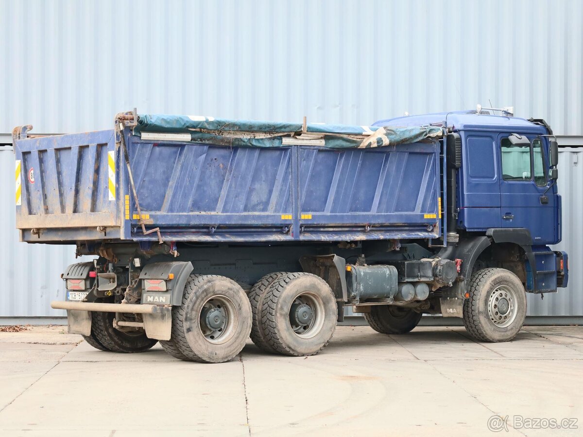 MAN TGA 33.414, 6x6, EURO 2, 26 TUN, 13 CBM, HARDOX, TŘÍSTR - 4