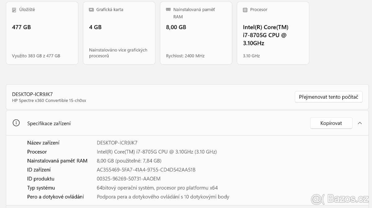 HP Spectre x360 Convertible ch-0xx - 4