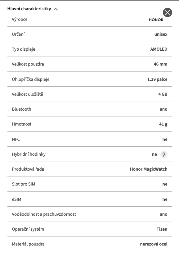 Smart hodinky Honor Magic Watch 2 - 4