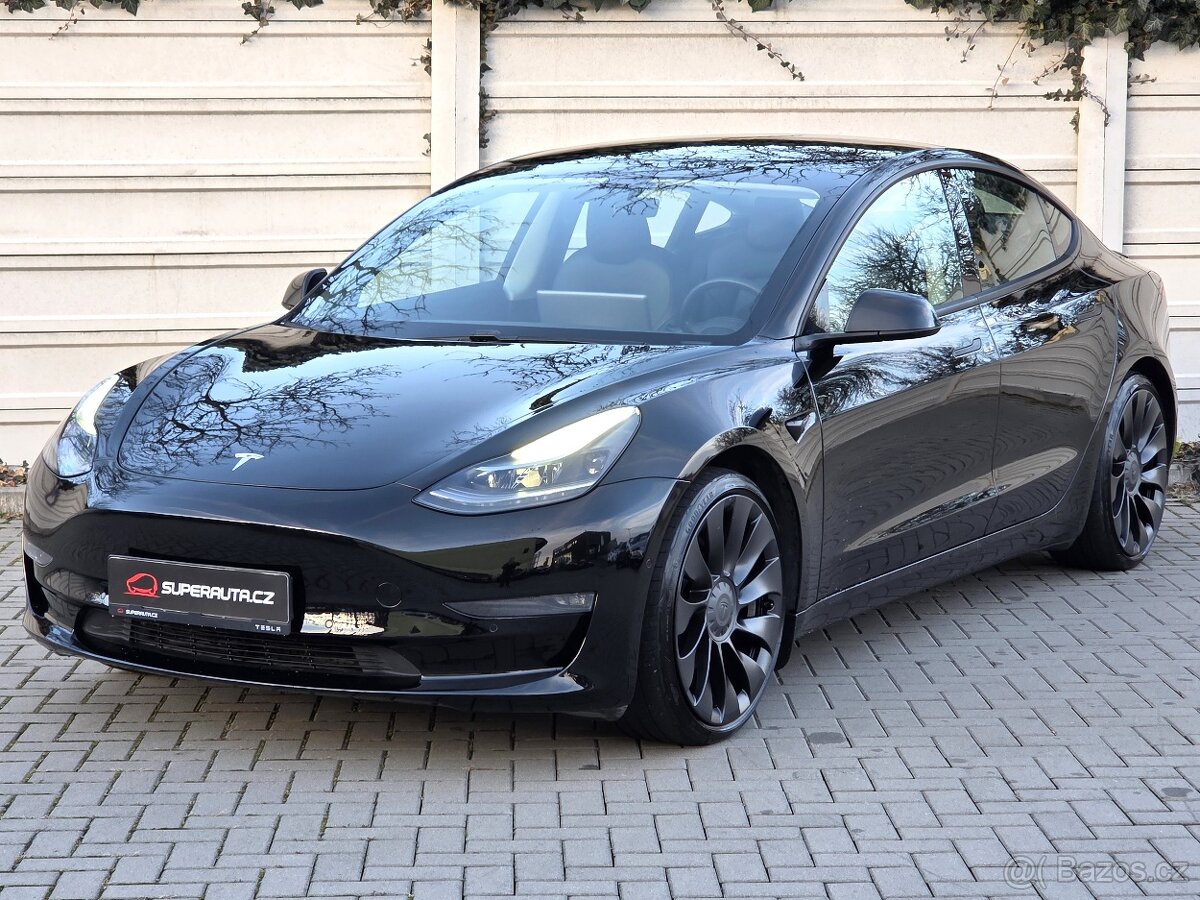 Tesla Model 3 Performance 377kW/82kWh 1.majitel SOH 91% - 4