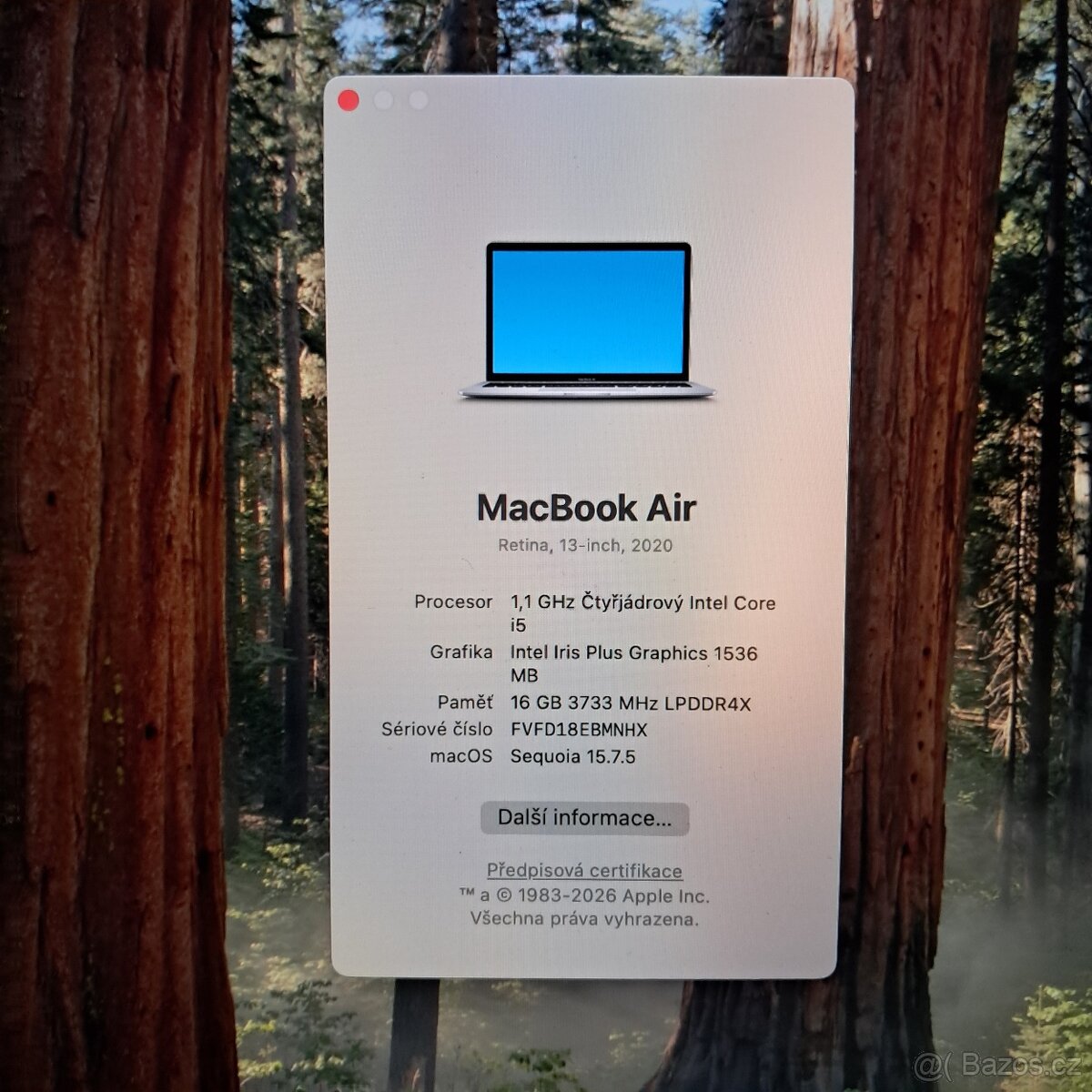Macbook Air 2020 16GB RAM - 4