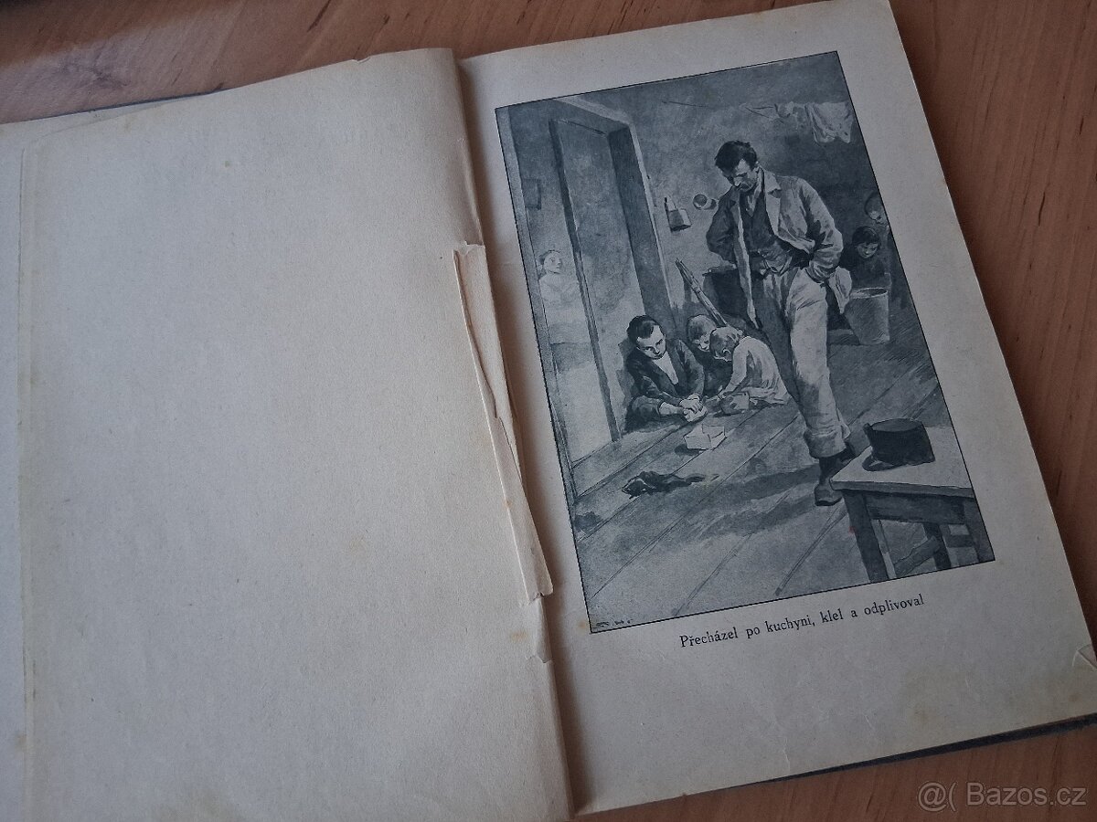 Kniha z roku 1919 DOKTOR HRBÁČEK Román dítěte H.Špolc - 4