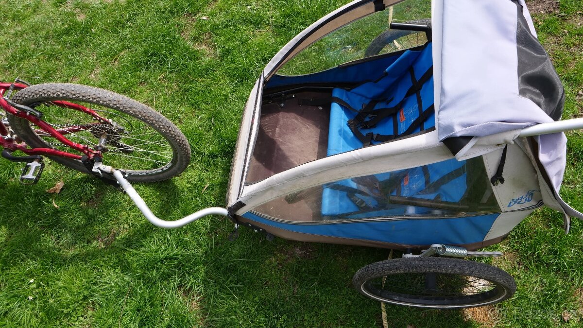 Vozík za kolo pro dvě děti XLC duo by Croozer - 4