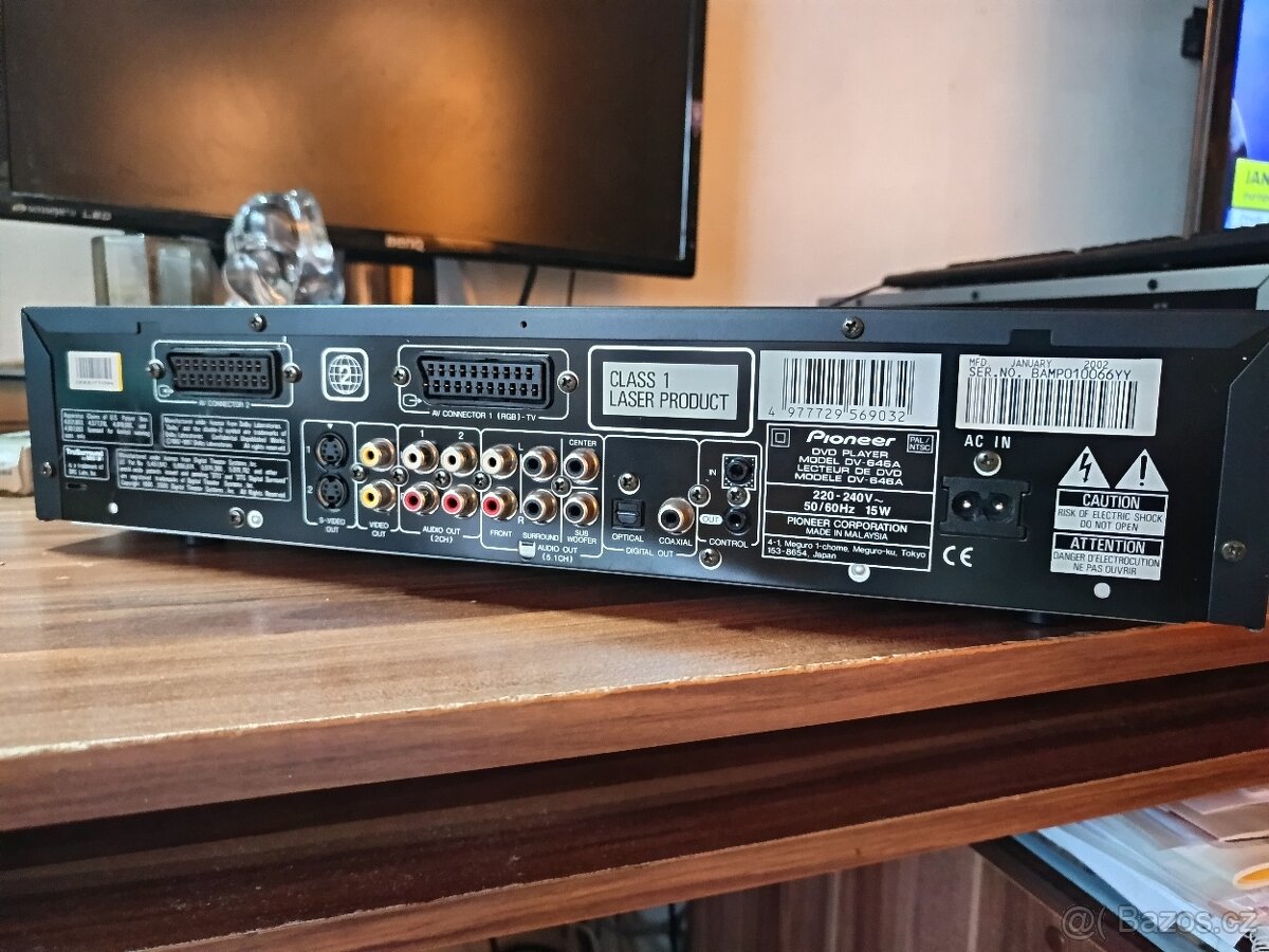 DVD PLAYER PIONEER DV-646A + ORIG.OVLADAČ - 4