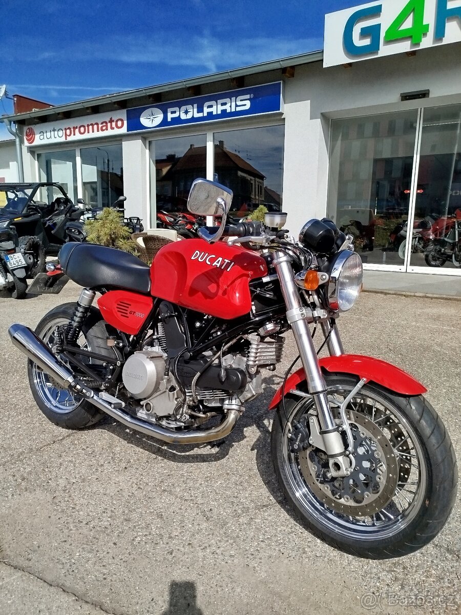 Ducati GT 1000, 1. MAJITEL V ČR, KÁSNÝ STAV, LADĚNÝ VÝFUK - 4
