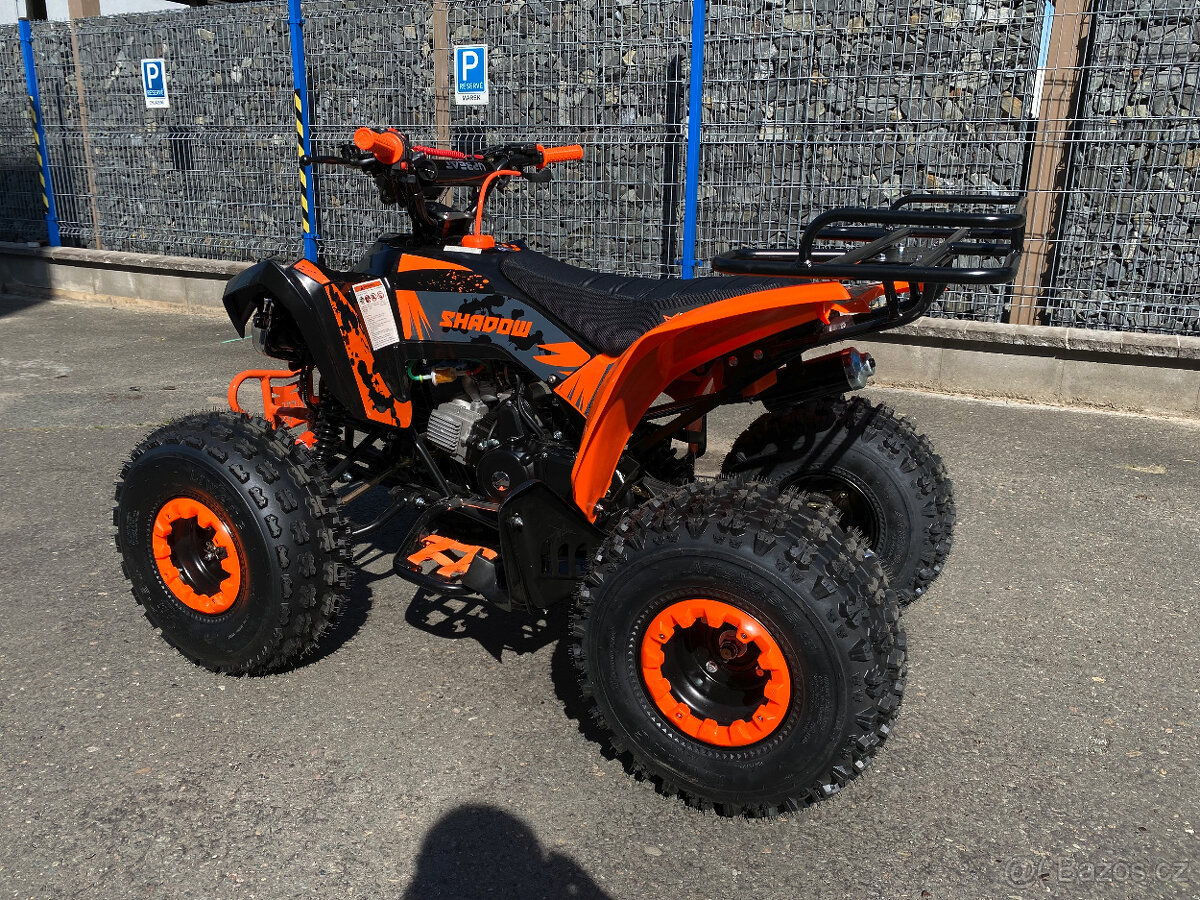 Dětská čtyřkolka UpBeat Shadow 125cc 3G8 oranžová - 4