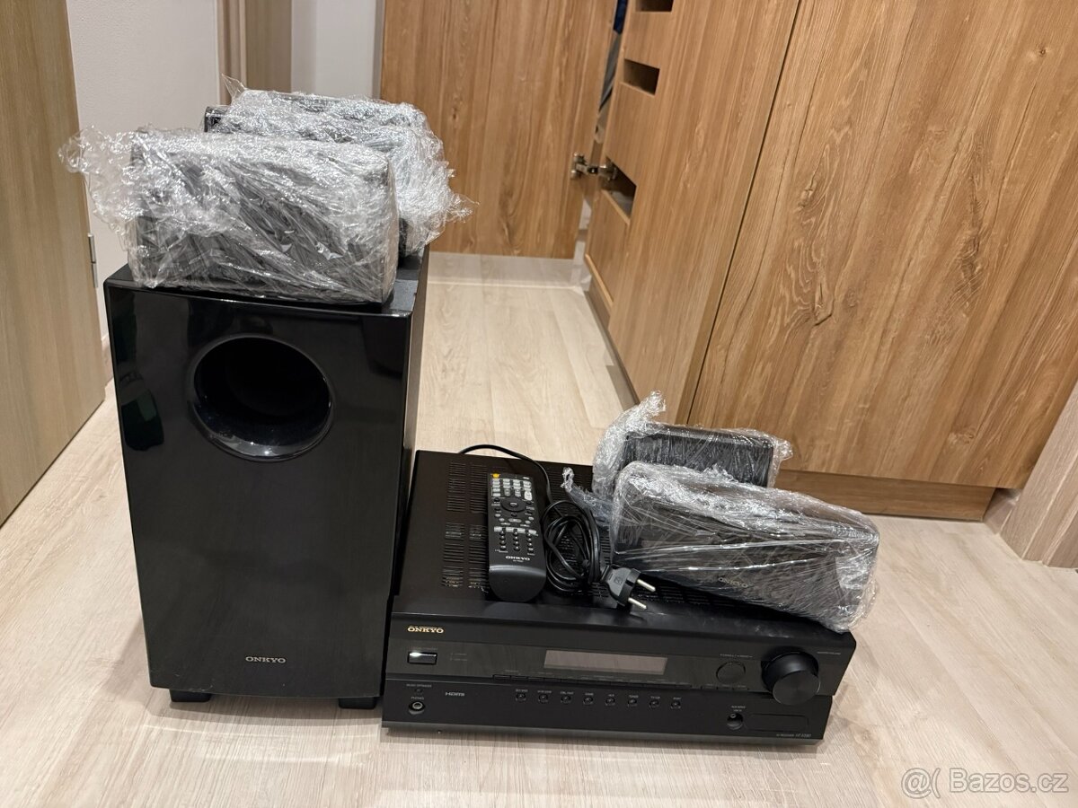 ONKIO AV receiver HT-R380 + 5.1 reproduktory HTP-338 - 4