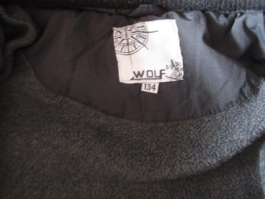 černá zimní bunda Wolf 134/140 - 4